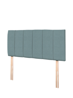 John Lewis Amelia Upholstered Headboard, King Size - view 2, Velveteen Sage
