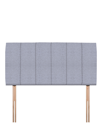 John Lewis Amelia Upholstered Headboard, Super King Size, Herringbone Grey