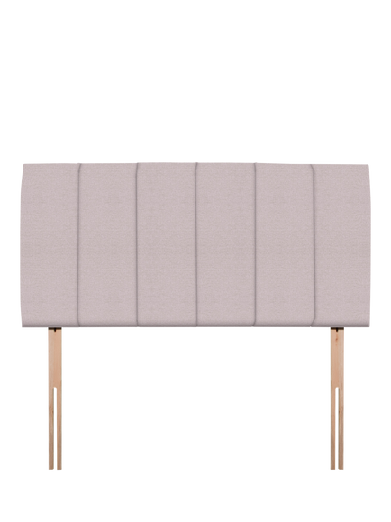 John Lewis Amelia Upholstered Headboard, Super King Size, Herringbone Oat