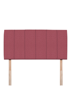 John Lewis Amelia Upholstered Headboard, Super King Size, Herringbone Rose