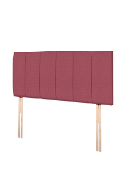 John Lewis Amelia Upholstered Headboard, Super King Size - view 2, Herringbone Rose