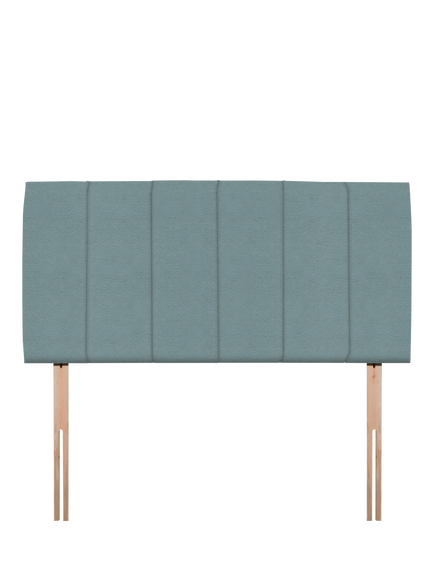 John Lewis Amelia Upholstered Headboard, Super King Size, Velveteen Sage