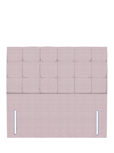 John Lewis Olivia Full Depth Upholstered Headboard, Double, Herringbone Oat