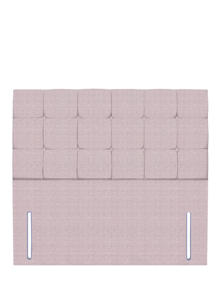 John Lewis Olivia Full Depth Upholstered Headboard, Super King Size, Herringbone Oat