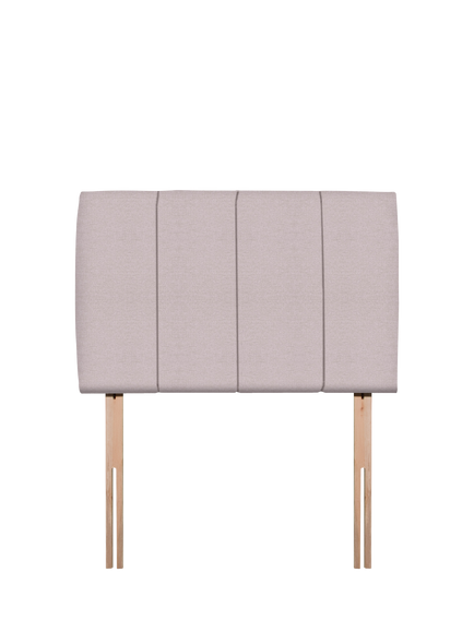 John Lewis Amelia Upholstered Headboard, Single, Herringbone Oat
