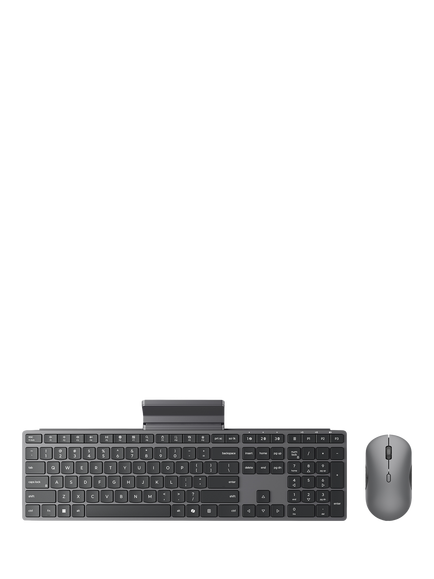 Lenovo 700 Wireless Keyboard & Mouse Combo, Black/ Luna Grey, Black/ Luna Grey