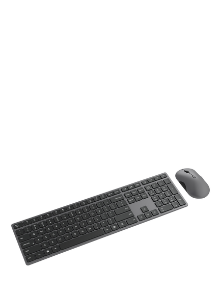 Lenovo 700 Wireless Keyboard & Mouse Combo, Black/ Luna Grey - view 2, Black/ Luna Grey