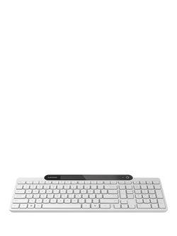 Lenovo 800 Self-Charging Wireless Keyboard, White, White