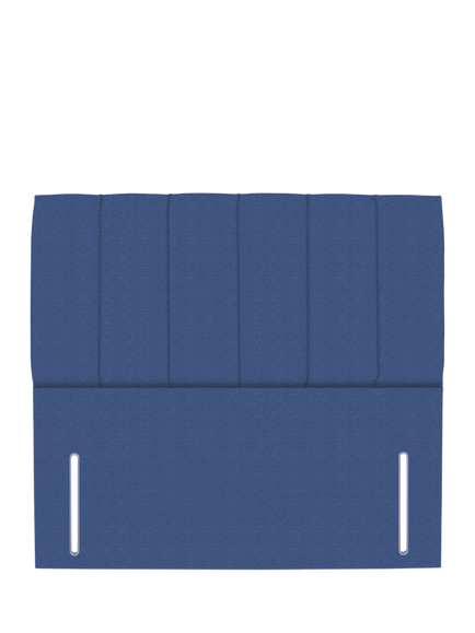 John Lewis Ada Full Depth Upholstered Headboard, King Size, Brushedweave Denim
