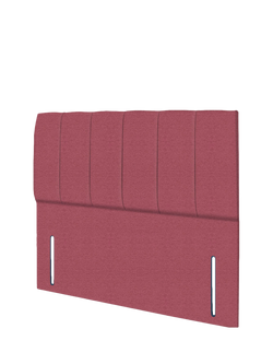 John Lewis Ada Full Depth Upholstered Headboard, Super King Size - view 2, Herringbone Rose