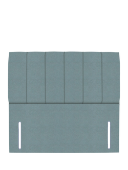 John Lewis Ada Full Depth Upholstered Headboard, Super King Size, Velveteen Sage