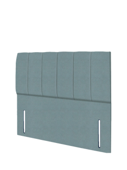 John Lewis Ada Full Depth Upholstered Headboard, Super King Size - view 2, Velveteen Sage