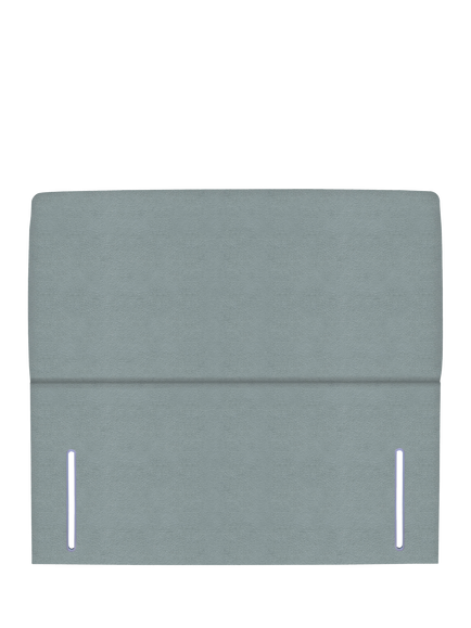 John Lewis Phoebe Full Depth Upholstered Headboard, King Size, Velveteen Sage