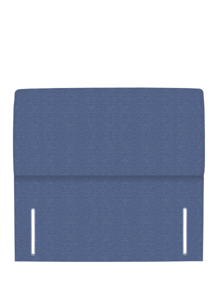 John Lewis Phoebe Full Depth Upholstered Headboard, King Size, Brushedweave Denim