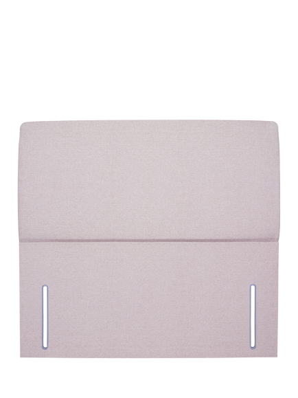 John Lewis Phoebe Full Depth Upholstered Headboard, Super King Size, Herringbone Oat