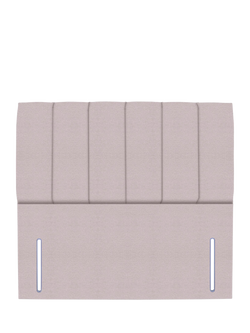 John Lewis Ada Full Depth Upholstered Headboard, King Size, Herringbone Oat