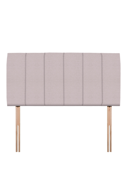 John Lewis Amelia Upholstered Headboard, Double, Herringbone Oat