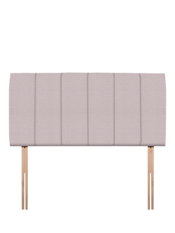 John Lewis Amelia Upholstered Headboard, King Size, Herringbone Oat