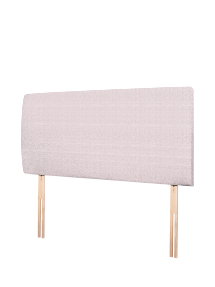 John Lewis Penny Upholstered Headboard, King Size - view 2, Herringbone Oat