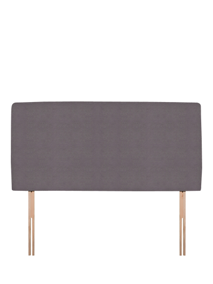 John Lewis Penny Upholstered Headboard, King Size, Velveteen Taupe