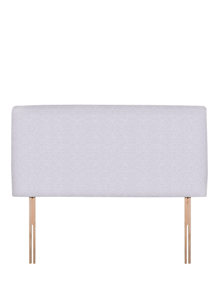 John Lewis Penny Upholstered Headboard, King Size, Brushedweave Pewter