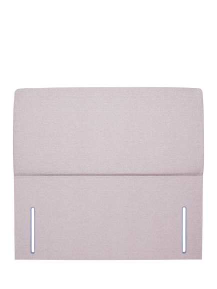 John Lewis Phoebe Full Depth Upholstered Headboard, Double, Herringbone Oat