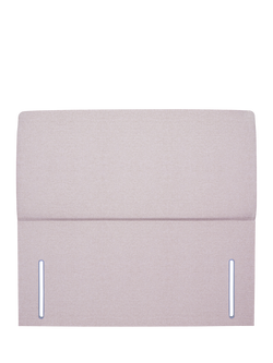 John Lewis Phoebe Full Depth Upholstered Headboard, King Size, Herringbone Oat