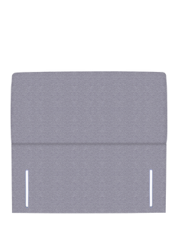 John Lewis Phoebe Full Depth Upholstered Headboard, King Size, Brushedweave Pewter