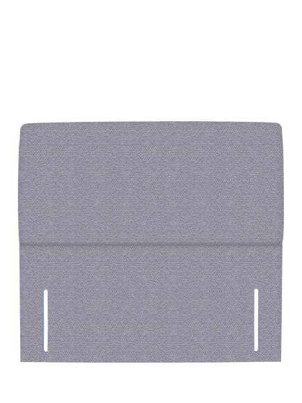 John Lewis Phoebe Full Depth Upholstered Headboard, King Size, Brushedweave Pewter