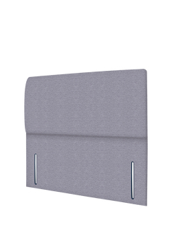 John Lewis Phoebe Full Depth Upholstered Headboard, King Size - view 2, Brushedweave Pewter