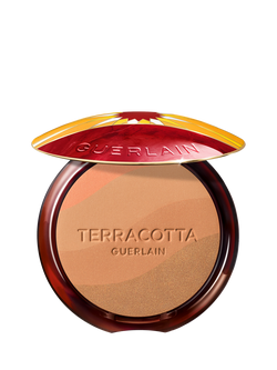 Guerlain Limited Edition Terracotta Golden Dunes Sun-Kissed Natural Healthy Glow Powder, Red Zagora