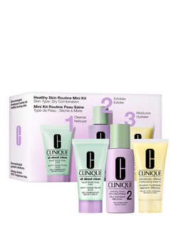 Clinique Healthy Skin Routine Dry/Combination Mini Skincare Gift Set, 