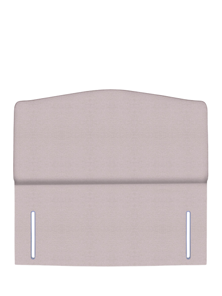 John Lewis Lydia Full Depth Upholstered Headboard, Small Double, Herringbone Oat