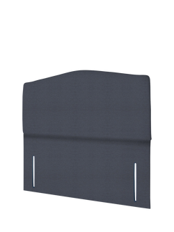 John Lewis Lydia Full Depth Upholstered Headboard, King Size - view 2, Herringbone Shadow