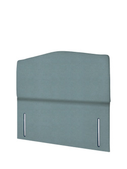 John Lewis Lydia Full Depth Upholstered Headboard, Super King Size - view 2, Velveteen Sage