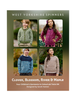 West Yorkshire Spinners ColourLab Twist & ColourLab DK Knitting Pattern Booklet, Multi