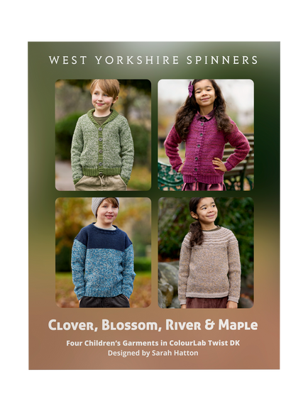 West Yorkshire Spinners ColourLab Twist & ColourLab DK Knitting Pattern Booklet, Multi