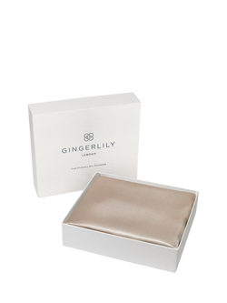 Gingerlily Boxed Silk Standard Pillowcase - view 2, Blush