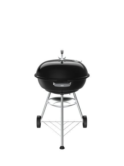 Weber Compact Kettle Charcoal BBQ, 57cm, Black