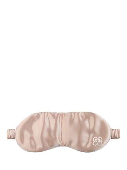 Gingerlily Boxed Silk Eye Mask, Blush