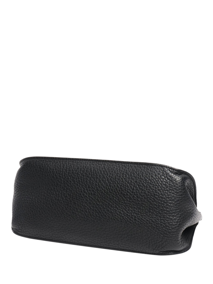 Product image 4 of 8, which shows Pre-loved Hermès 2012 Jypsiere 28 Leather Shoulder Bag, Black