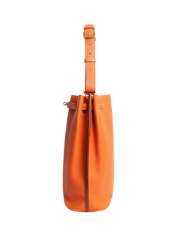 Pre-loved Hermès Leather 2011 So Kelly Shoulder Bag, Orange - view 2, Orange