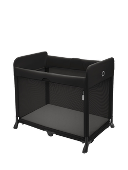 Bugaboo Stardust Pop-Up Travel Cot, Midnight Black, Midnight Black