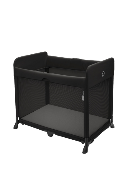 Bugaboo Stardust Pop-Up Travel Cot, Midnight Black, Midnight Black