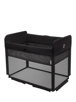 Bugaboo Stardust Pop-Up Travel Cot, Midnight Black - view 2, Midnight Black