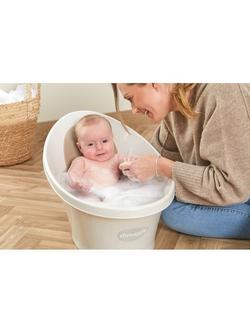 Shnuggle Baby Bath with Plug, Cookie & Cream - view 2, Cookies & Cream