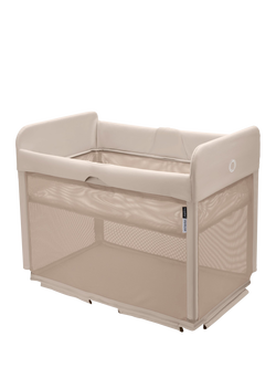 Bugaboo Stardust Pop-Up Travel Cot, Desert Taupe - view 2, Desert Taupe