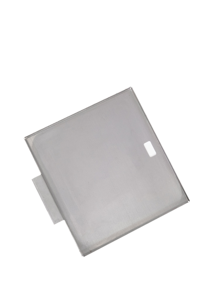 Bertha Outdoor Charcoal Oven Stainless Steel Plancha - view 2, Silver