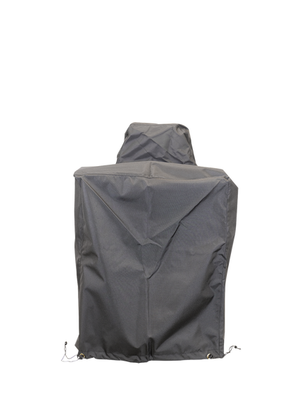 Bertha Table Top Outdoor Charcoal Oven Cover, Black, Black