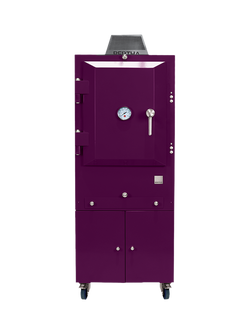 Bertha Original Freestanding Outdoor Charcoal Oven, Aubergine